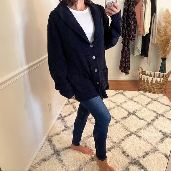 Eleventy Chunky Knit Cardigan Sweater XXL - Picture 6 of 13